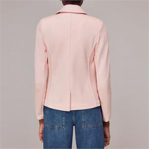 Whistles Pink Slim Jersey Jacket